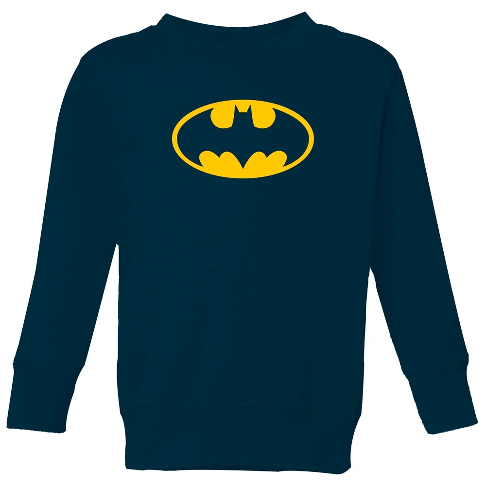Justice League Batman Logo Kids' Sweatshirt - Navy - 3-4 Jahre Bild 1