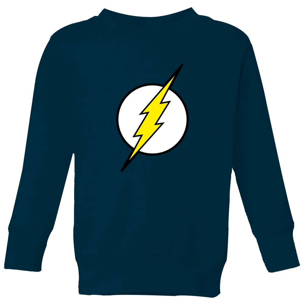 Justice League Flash Logo Kids' Sweatshirt - Navy - 3-4 Jahre Bild 1