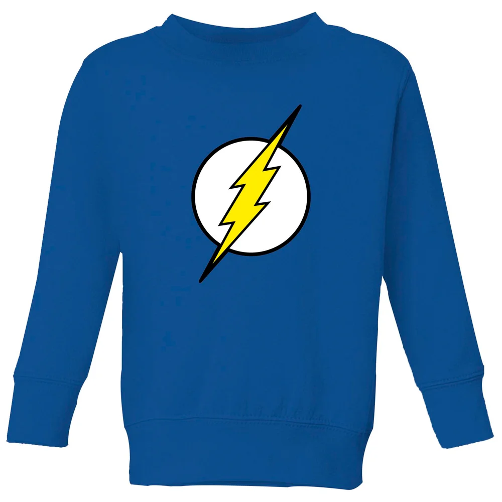Justice League Flash Logo Kids' Sweatshirt - Blue - 3-4 Jahre Bild 1