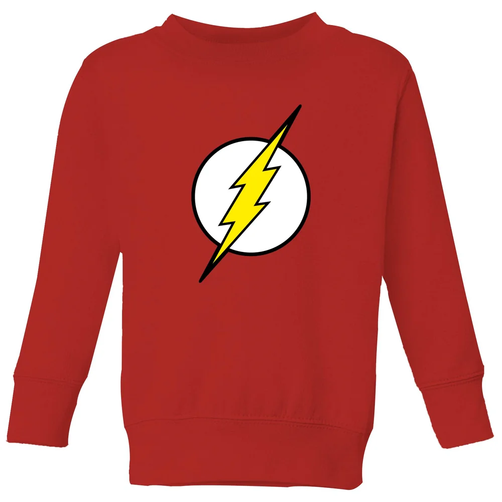 Justice League Flash Logo Kids' Sweatshirt - Red - 3-4 Jahre Bild 1