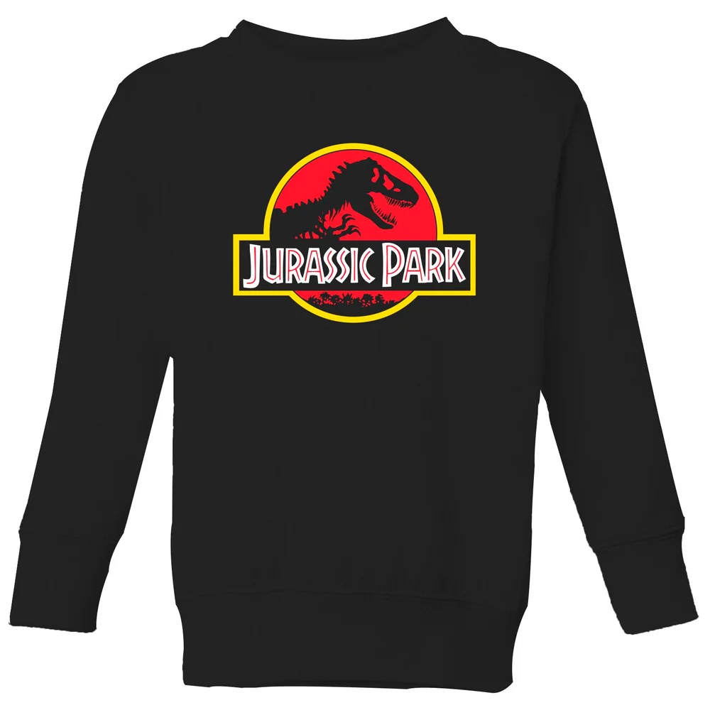 Jurassic Park Logo Kids' Sweatshirt - Black - 3-4 Jahre Bild 1