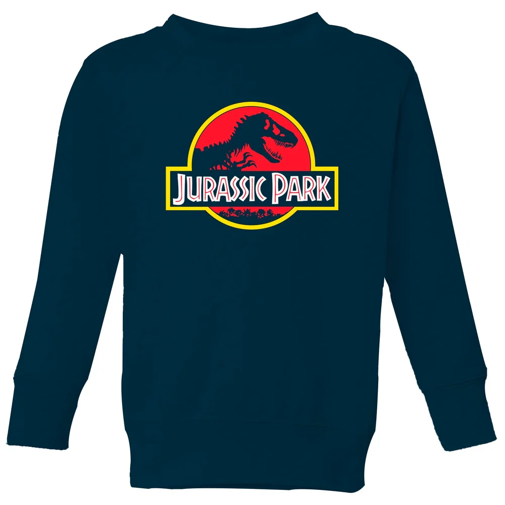 Jurassic Park Logo Kids' Sweatshirt - Navy - 3-4 Jahre Bild 1