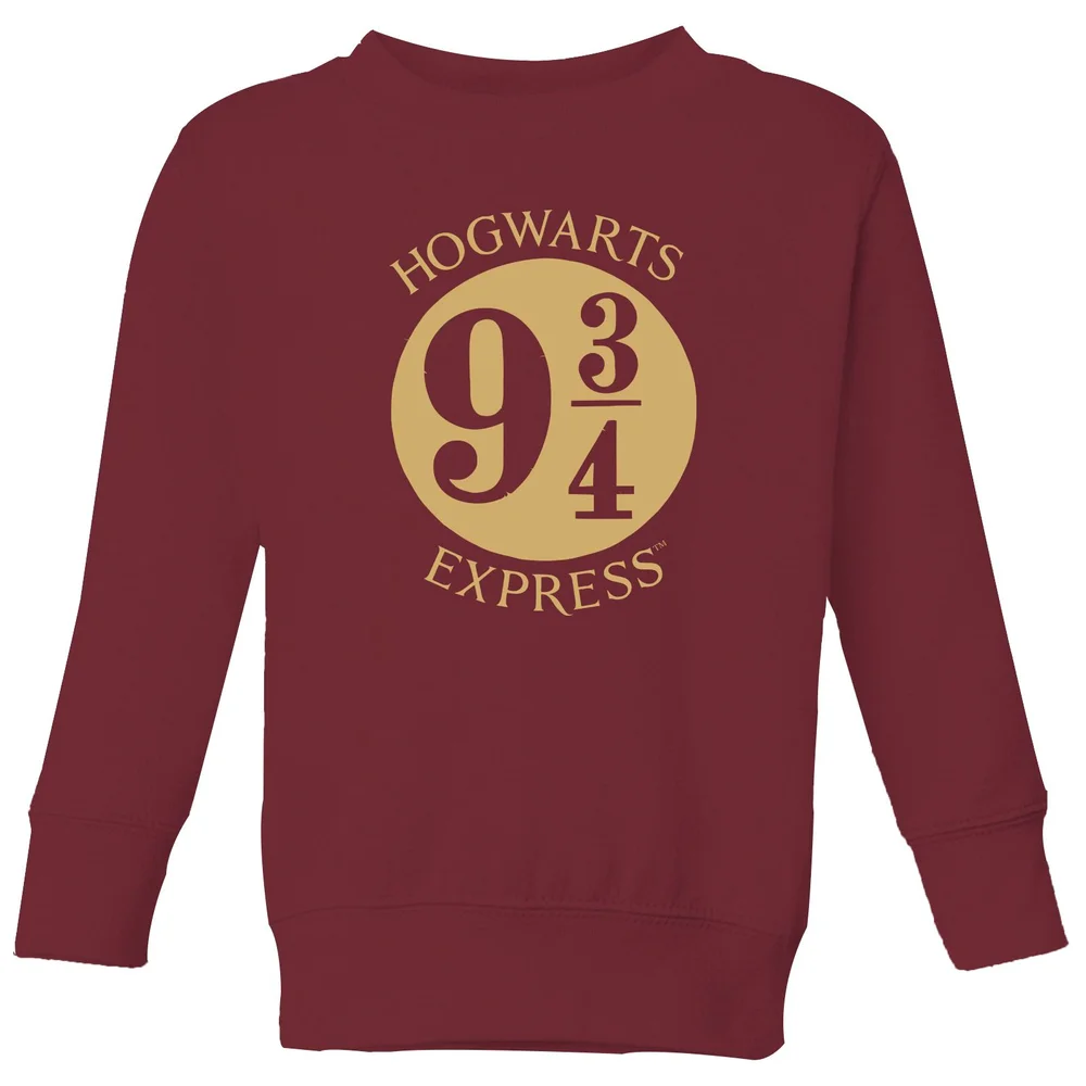 Harry Potter Platform Kids' Sweatshirt - Burgundy - 3-4 Jahre Bild 1