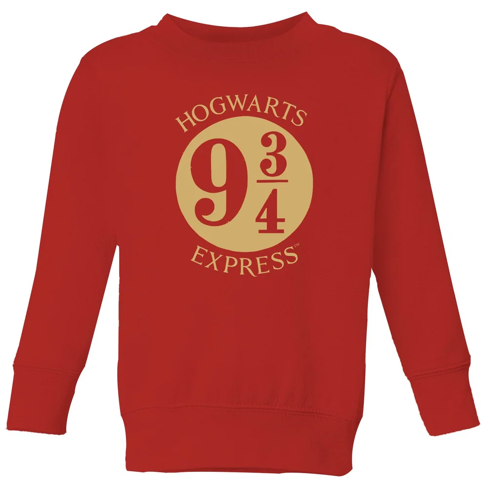 Harry Potter Platform Kids' Sweatshirt - Red - 3-4 Jahre Bild 1