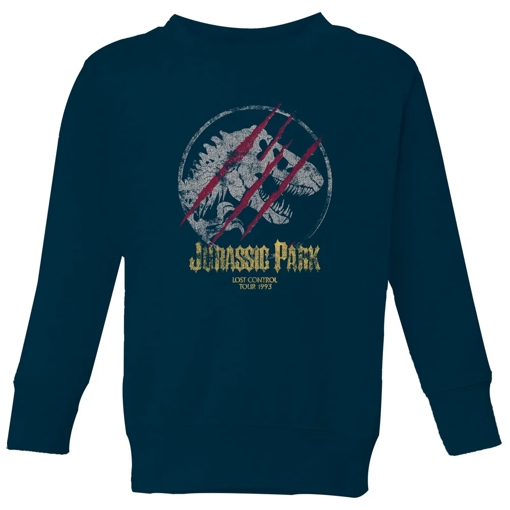 Jurassic Park Lost Control Kids' Sweatshirt - Navy - 3-4 Jahre Bild 1