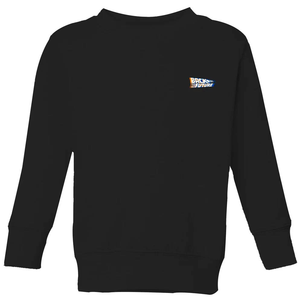 Back To The Future Kids' Sweatshirt - Black - 3-4 Jahre Bild 1