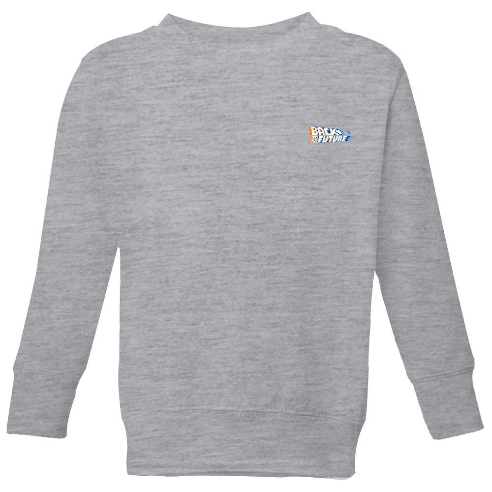 Back To The Future Kids' Sweatshirt - Grey - 3-4 Jahre Bild 1