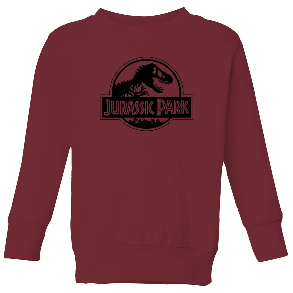 Jurassic Park Logo Kids' Sweatshirt - Burgundy - 3-4 Jahre Bild 1
