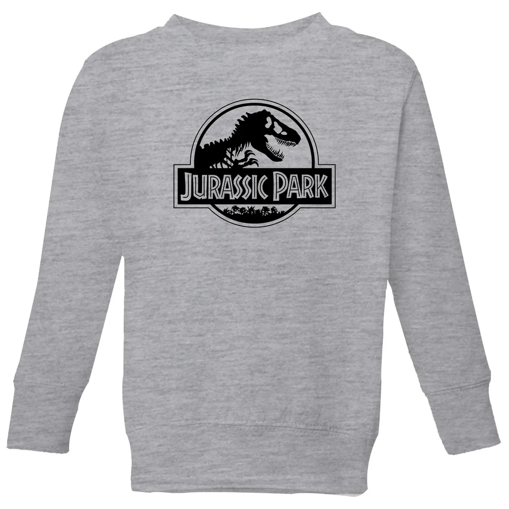 Jurassic Park Logo Kids' Sweatshirt - Grey - 3-4 Jahre Bild 1