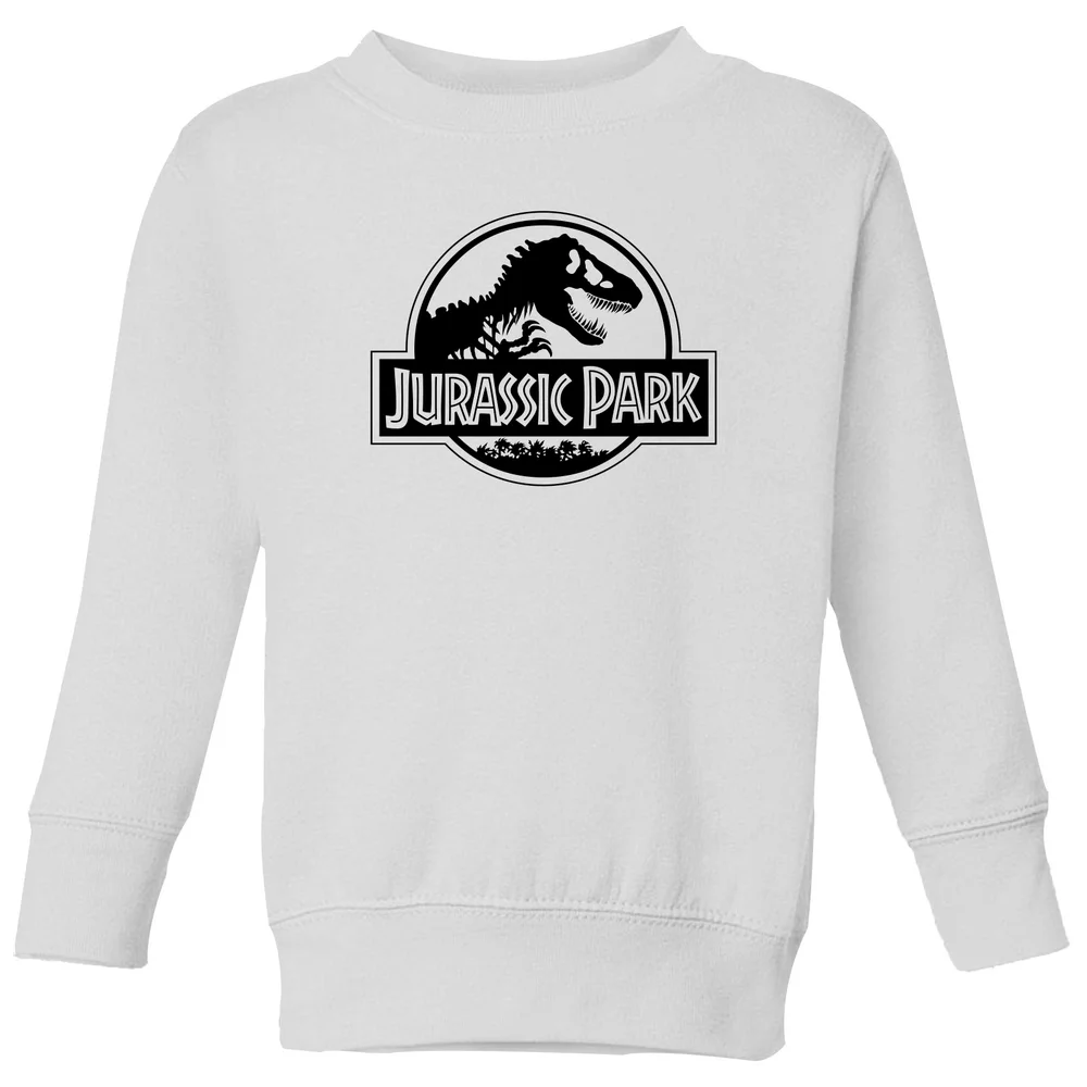 Jurassic Park Logo Kids' Sweatshirt - White - 5-6 Jahre Bild 1