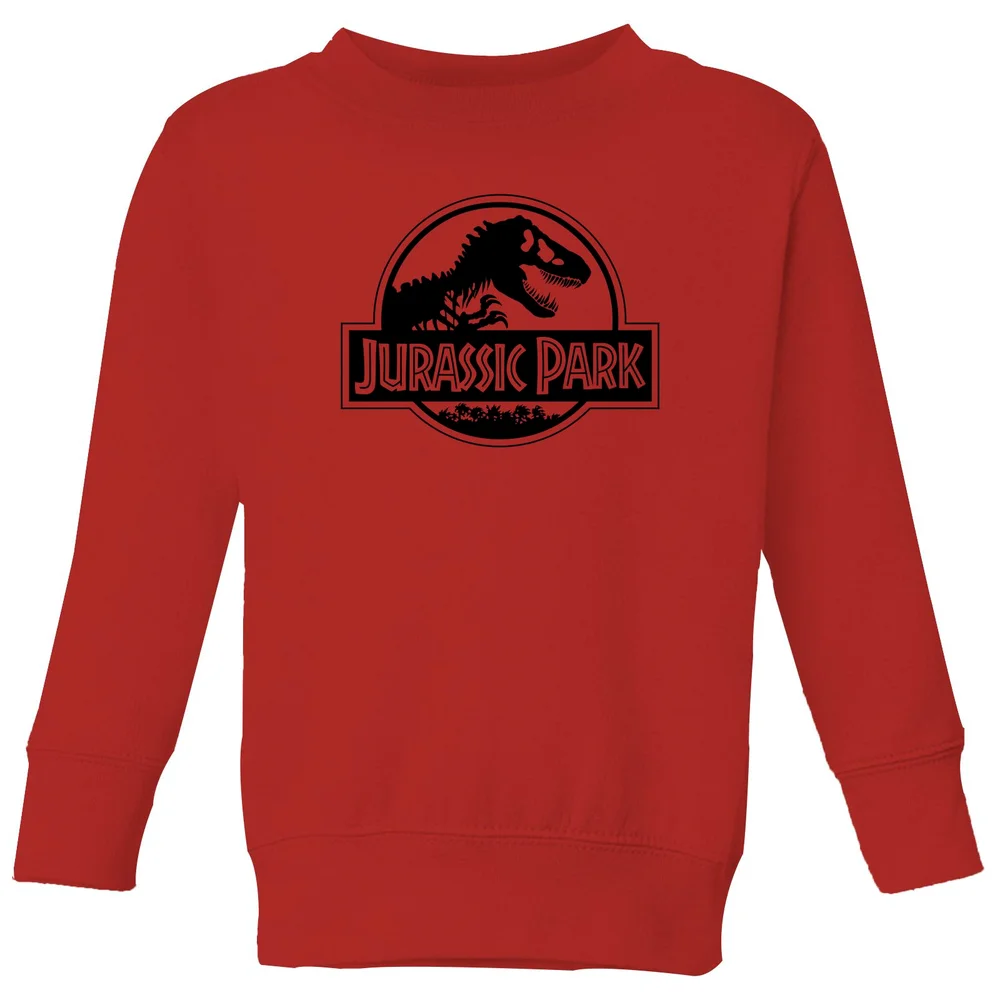 Jurassic Park Logo Kids' Sweatshirt - Red - 3-4 Jahre Bild 1