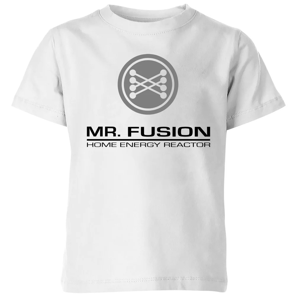 Back To The Future Mr Fusion Kids' T-Shirt - White - 3-4 Jahre Bild 1
