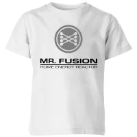Back To The Future Mr Fusion Kids' T-Shirt - White - undefined undefined