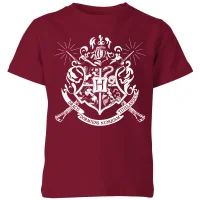 Harry Potter Hogwarts House Crest Kids' T-Shirt - Burgundy - undefined undefined