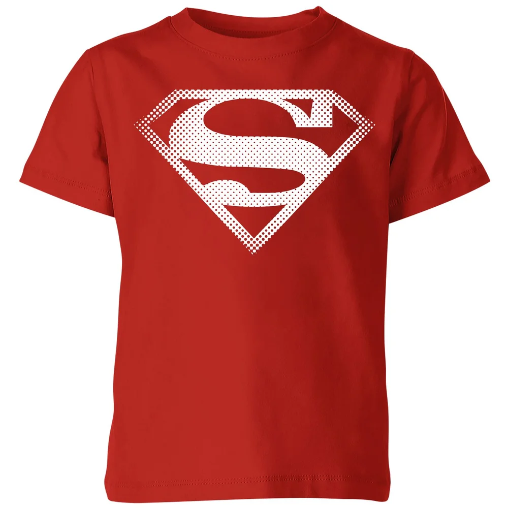Superman Spot Logo Kids' T-Shirt - Red - 3-4 Jahre Bild 1