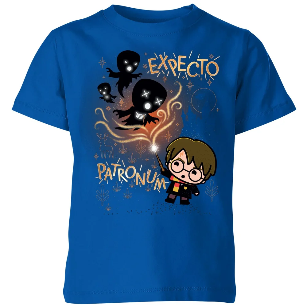 Harry Potter Kids Expecto Patronum Kids' T-Shirt - Blue - 3-4 Jahre Bild 1