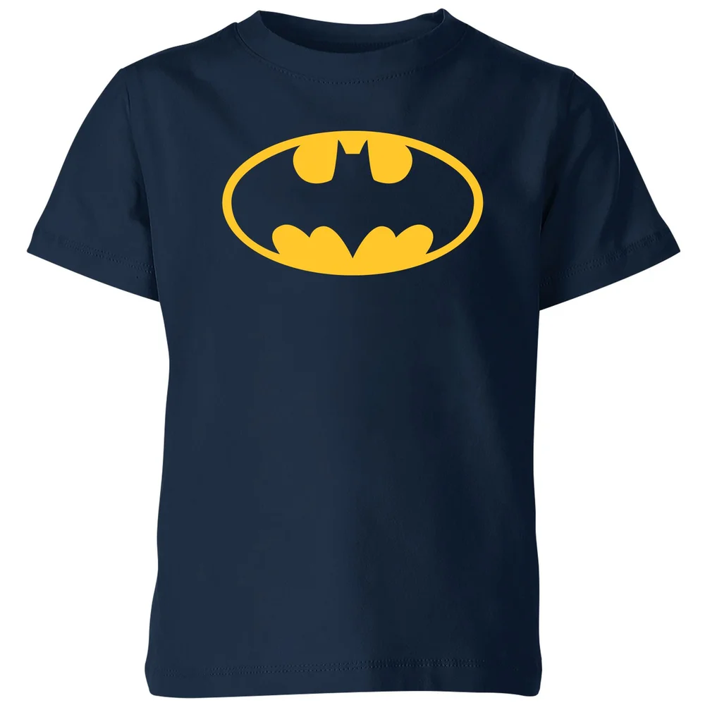 Justice League Batman Logo Kids' T-Shirt - Navy - 3-4 Jahre Bild 1