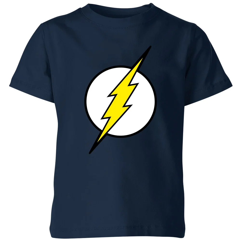 Justice League Flash Logo Kids' T-Shirt - Navy - 3-4 Jahre Bild 1