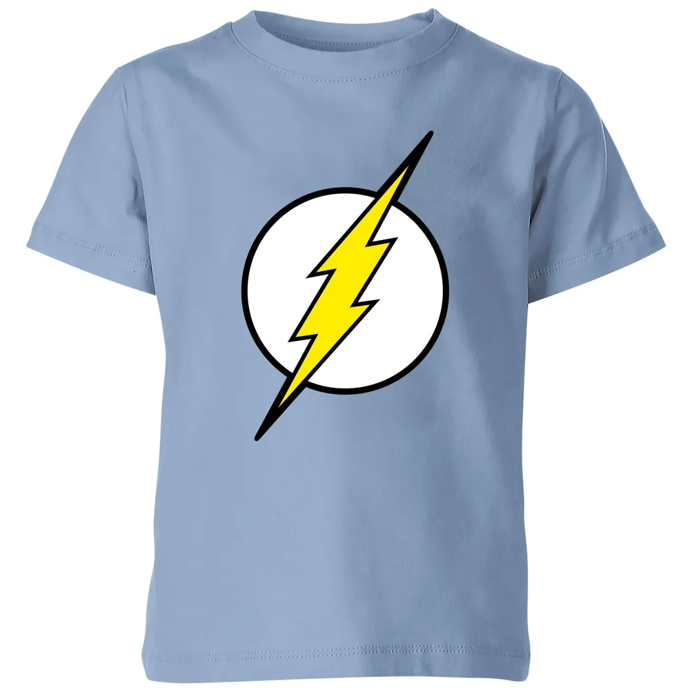 Justice League Flash Logo Kids' T-Shirt - Sky Blue - 3-4 Jahre Bild 1