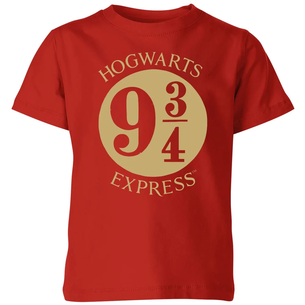 Harry Potter Platform Kids' T-Shirt - Red - 3-4 Jahre Bild 1