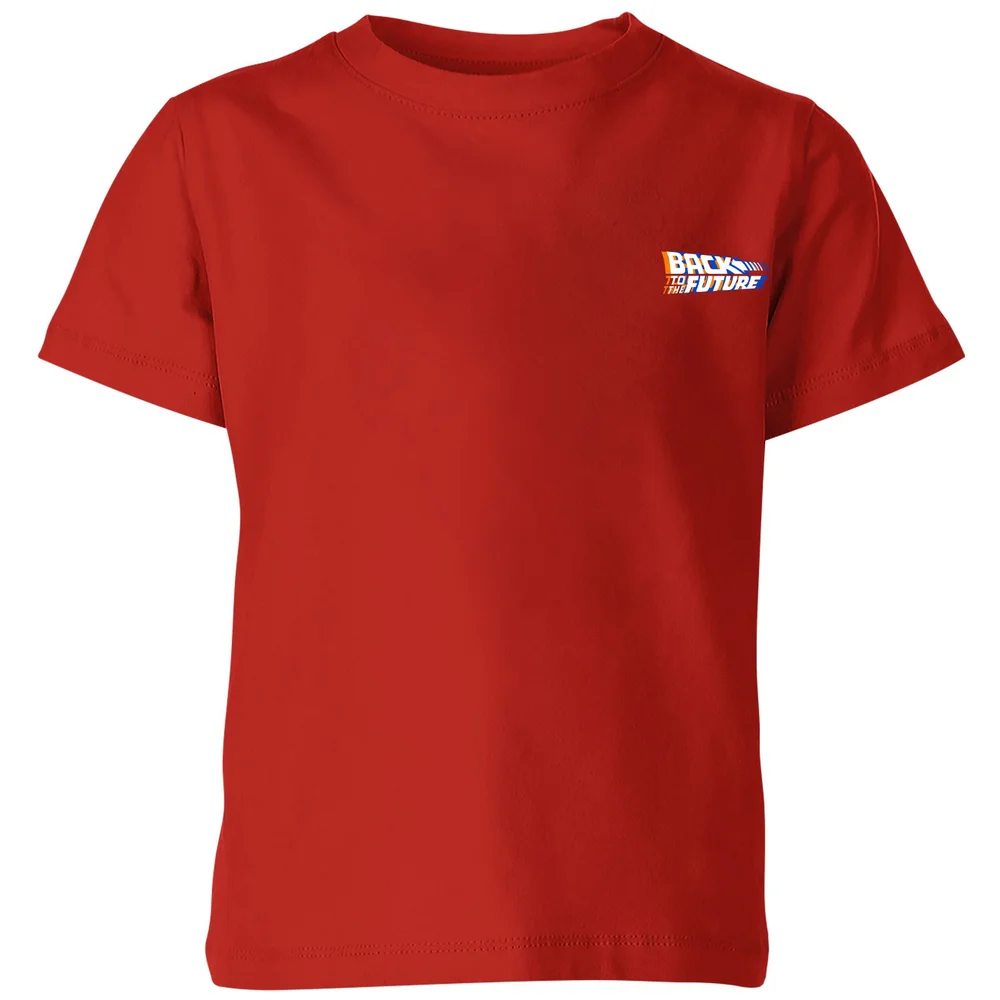 Back To The Future Kids' T-Shirt - Red - 3-4 Jahre Bild 1