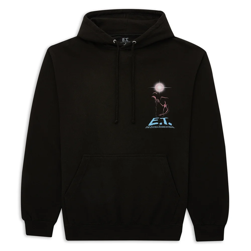 E.T. The Extra-Terrestrial X Ghoulish Silhouette Hoodie - Black - S Bild 1
