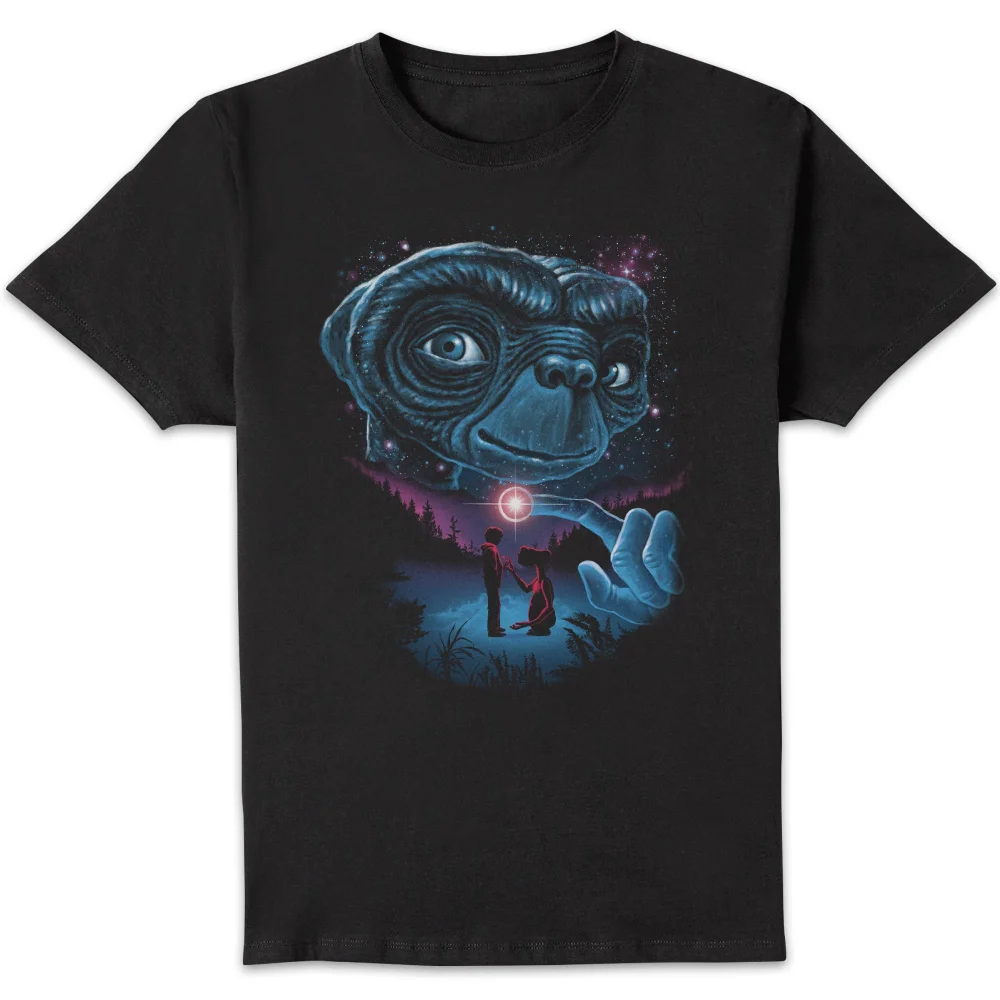 E.T. The Extra-Terrestrial X Ghoulish Phone Home Men's T-Shirt - Black - S Bild 1