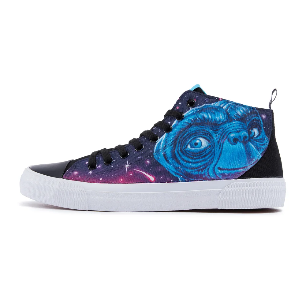 Akedo xGhoulish x E.T. The Extra Terrestrial High Top - Black - UK 10 / EU 44.5 / US Men's 10.5 / US Women's 12 Bild 1