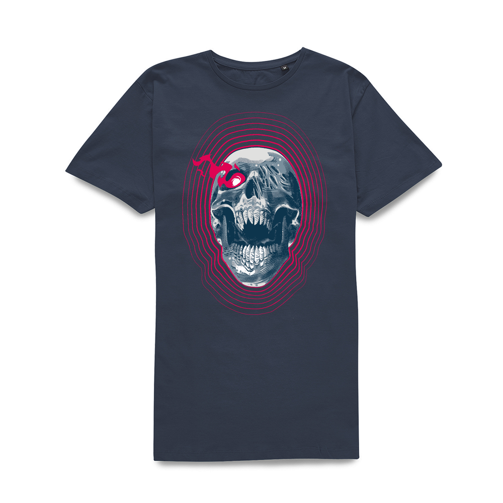 Grimmfest 2022 Skull Unisex T-Shirt - Navy - S Bild 1