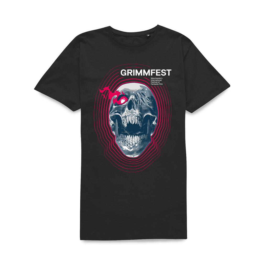 Grimmfest 2022 Skull Unisex T-Shirt - Black - S Bild 1