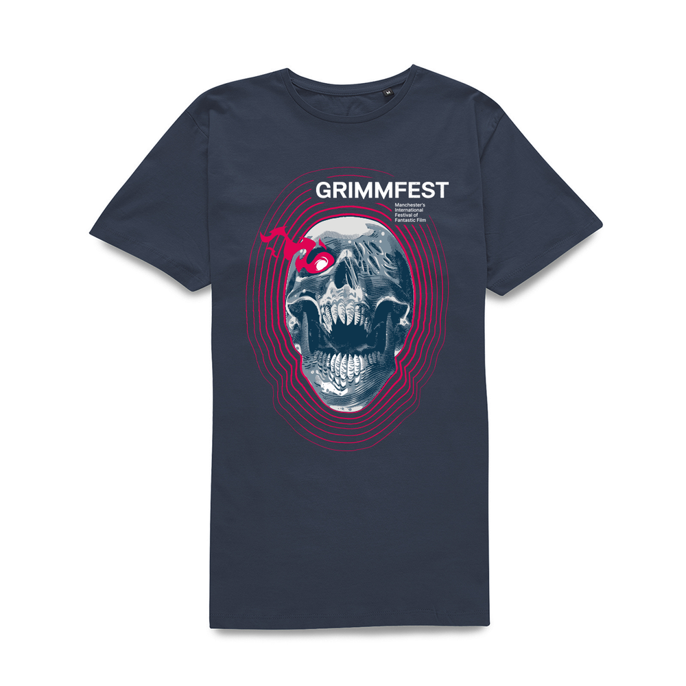 Grimmfest 2022 Skull Unisex T-Shirt - Navy - S Bild 1
