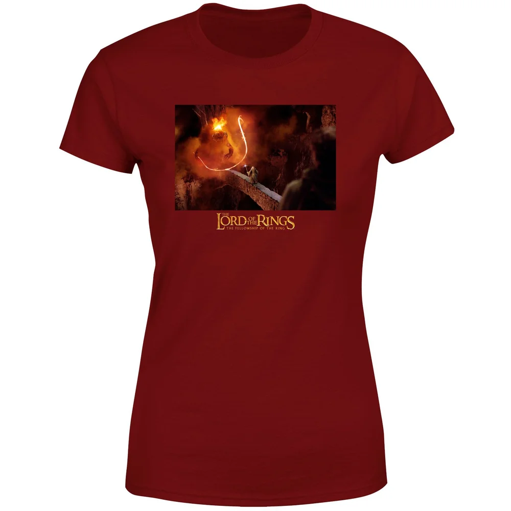 Lord Of The Rings You Shall Not Pass Women's T-Shirt - Burgundy - XS Bild 1