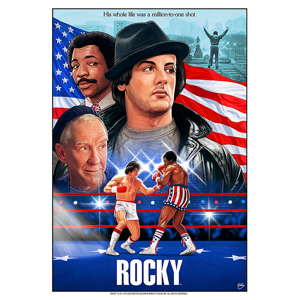 Fanattik Limited Edition Rocky Art Print Bild 1