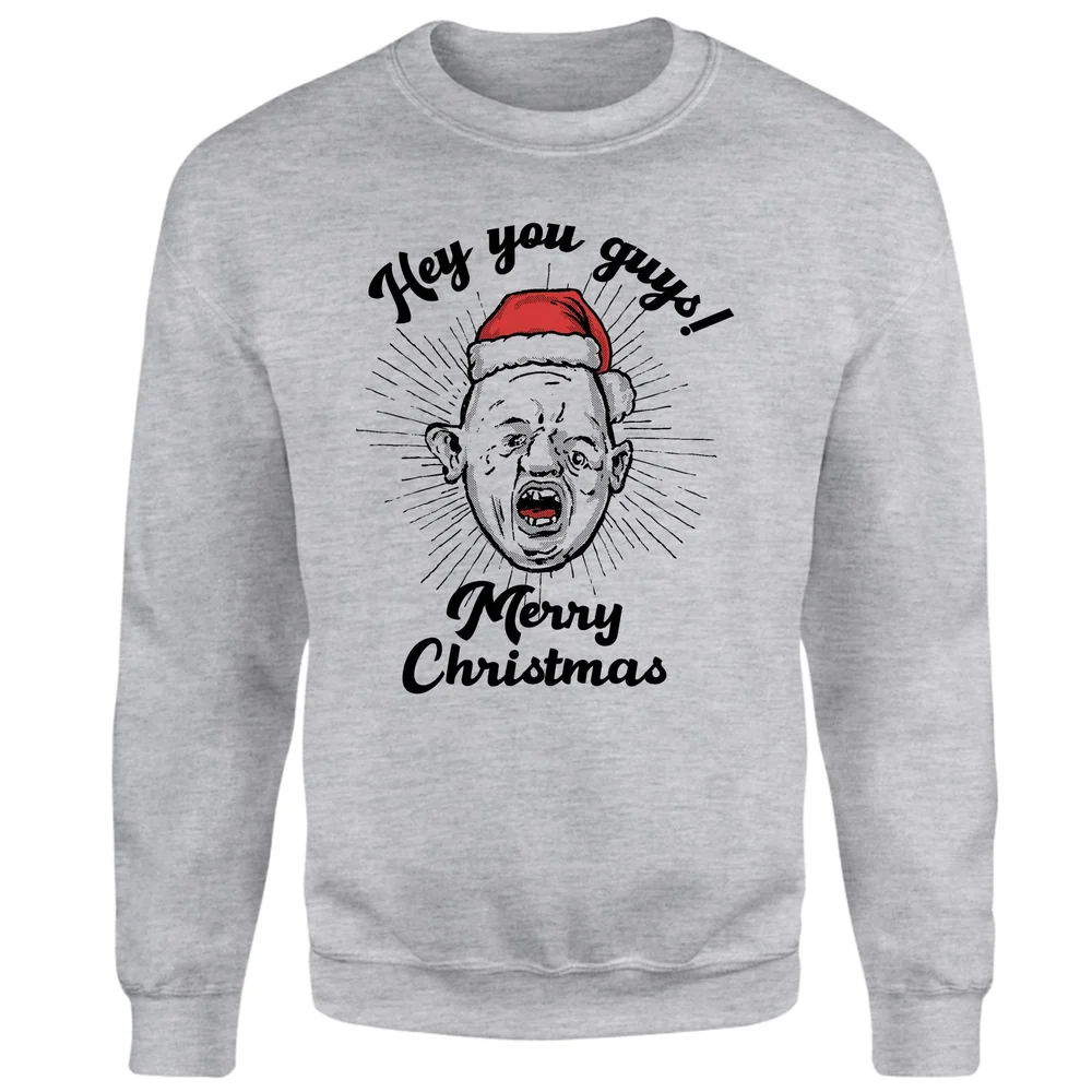 The Goonies HO! HO! HO! You Guys! Weihnachtspullover – Grau - XS Bild 1