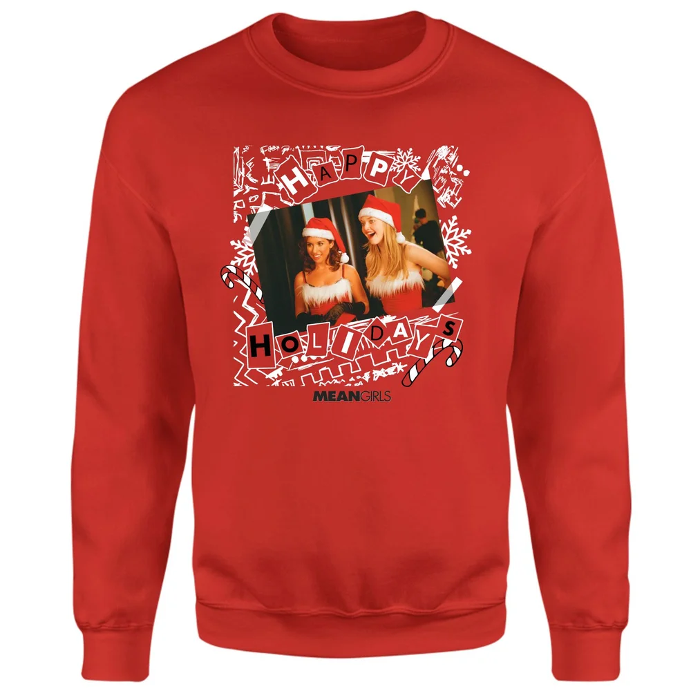 Mean Girls Jingle Bell Rock Weihnachtspullover – Rot - S Bild 1