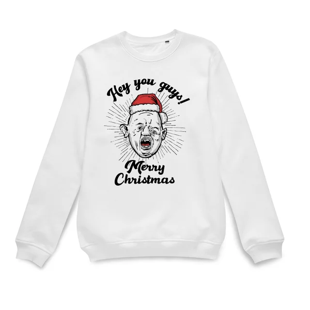 The Goonies HO! HO! HO! You Guys! Weihnachtspullover – Weiß