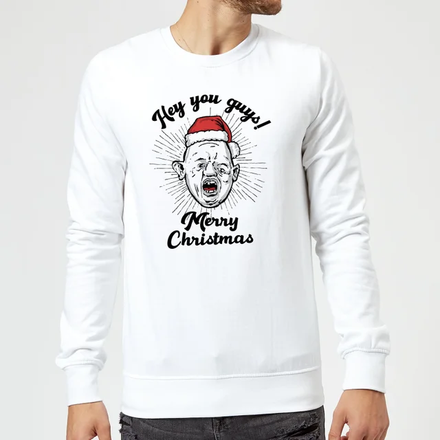 The Goonies HO! HO! HO! You Guys! Weihnachtspullover – Weiß
