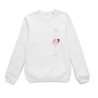 Pokemon Pummeluff Wave Weihnachtspullover – Weiß