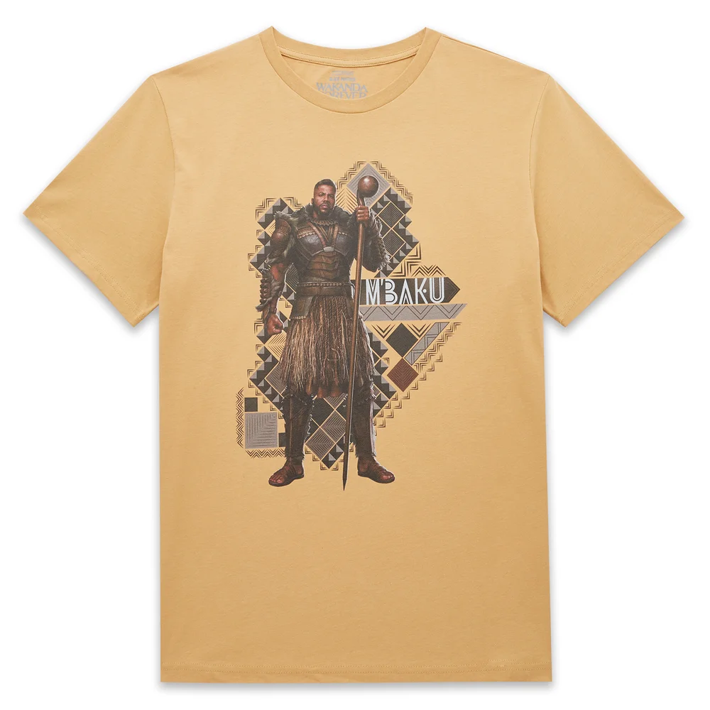 Wakanda Forever M'Baku Männer T-Shirt - Tan - S Bild 1