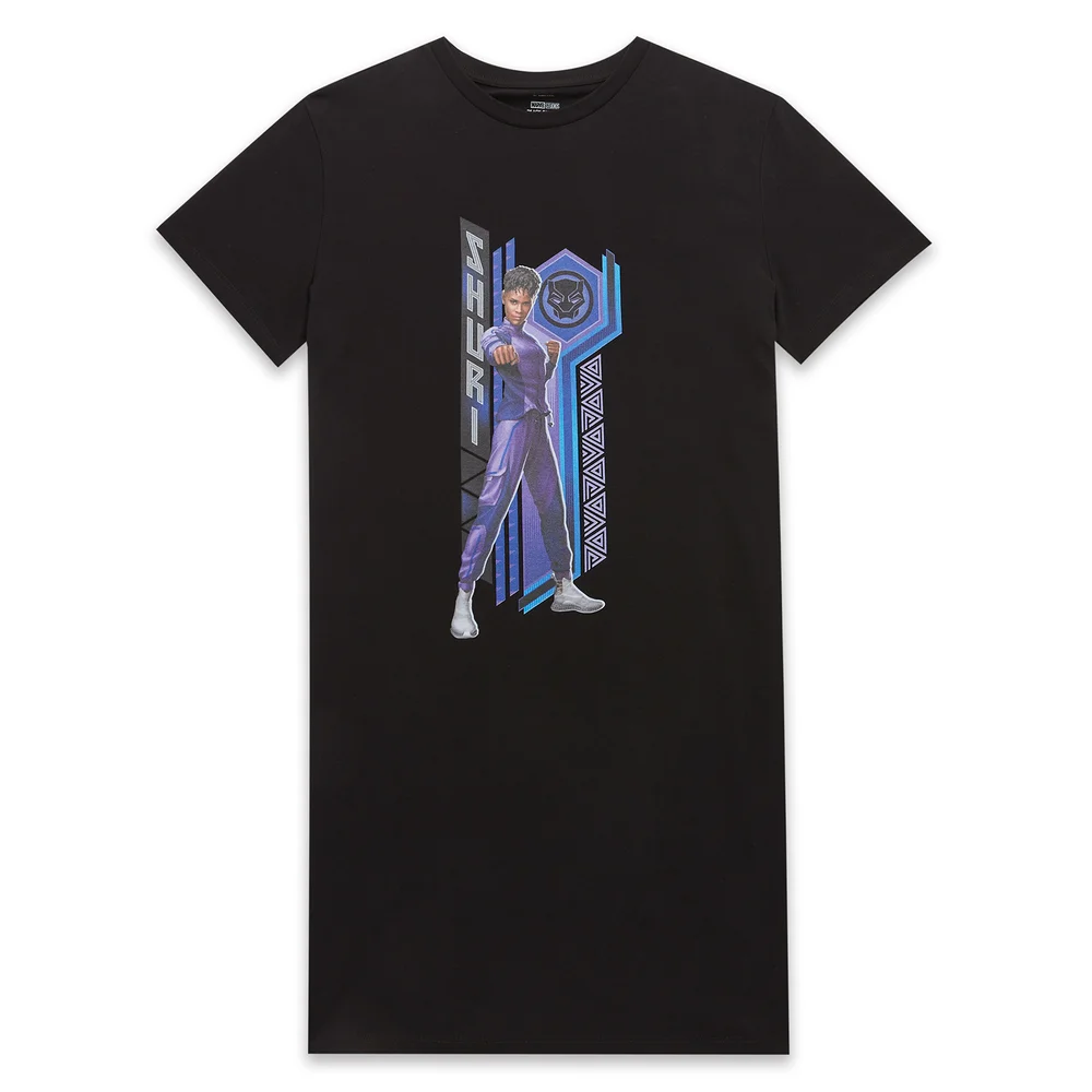 Wakanda Forever Shuri Frauen T-Shirt Dress - Schwarz - L Bild 1