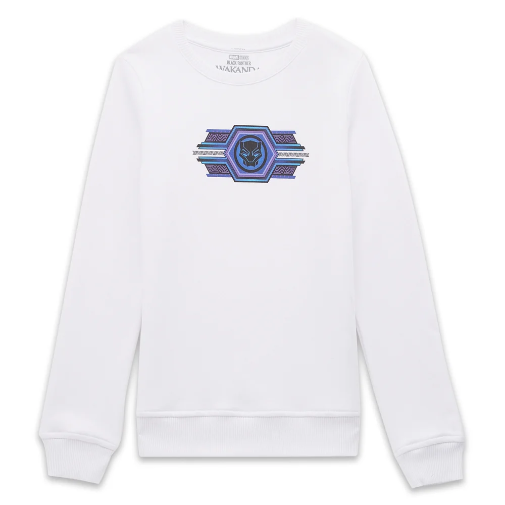 Wakanda Forever Shuri Badge Composition Kinder Sweatshirt - Weiß - 3-4 Jahre Bild 1
