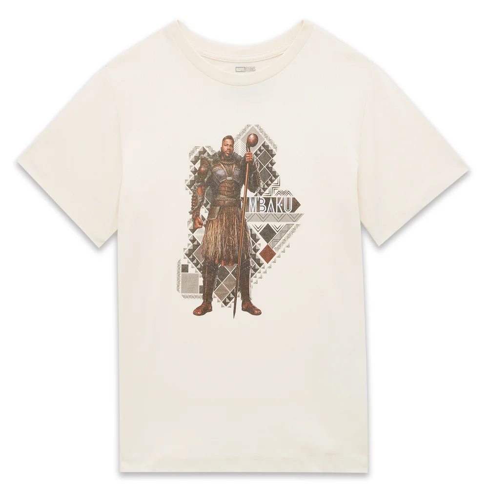 Wakanda Forever M'Baku Kinder T-Shirt - Cream - 3-4 Jahre Bild 1