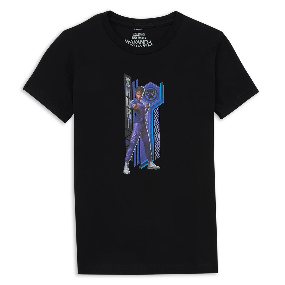 Wakanda Forever Shuri Kinder T-Shirt - Schwarz - 3-4 Jahre Bild 1