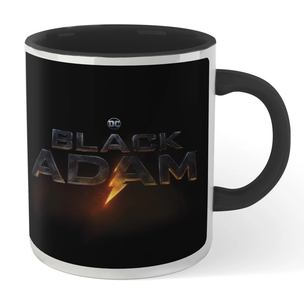 Black Adam Logo Tasse - Schwarz Bild 1