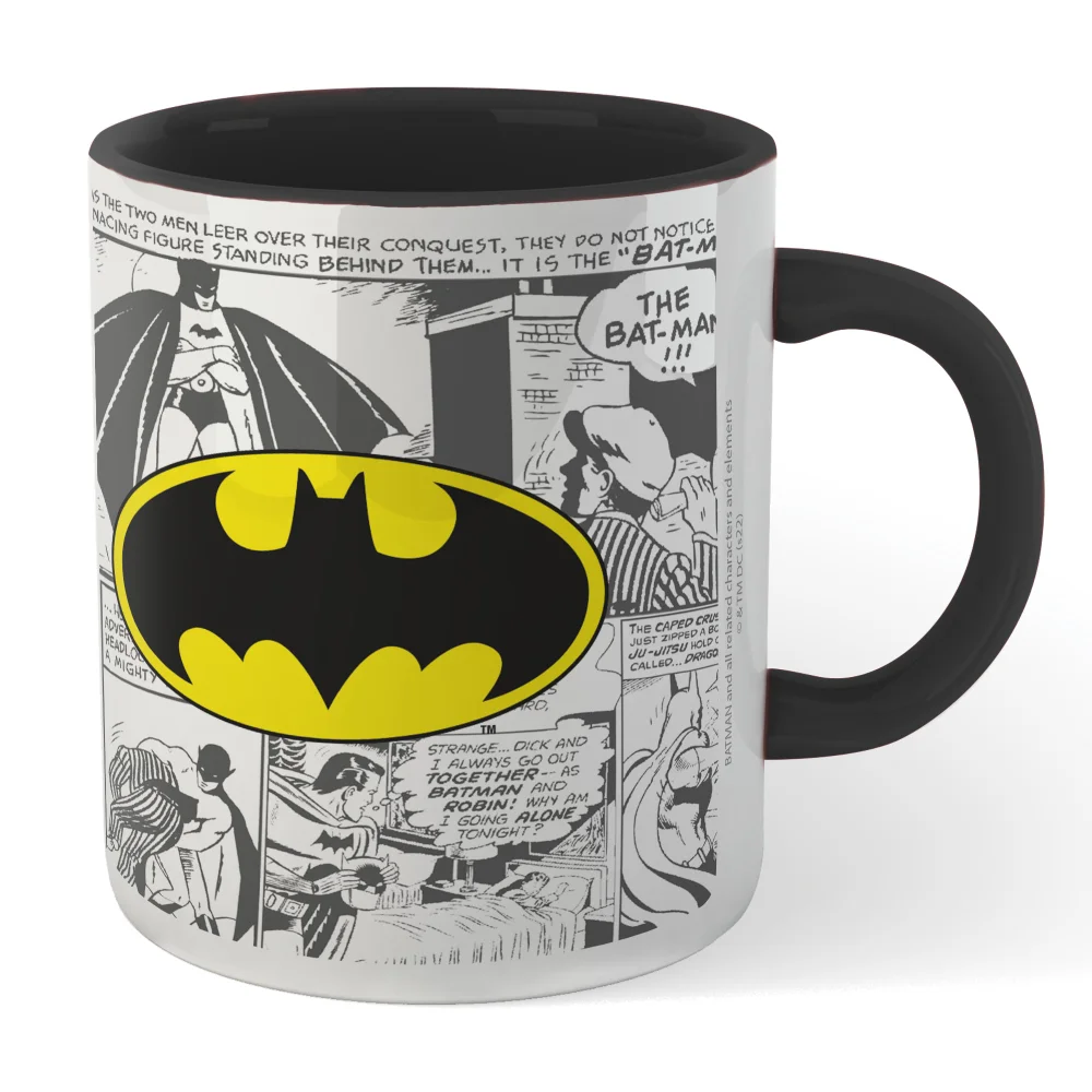 Batman Comic Tasse - Schwarz Bild 1