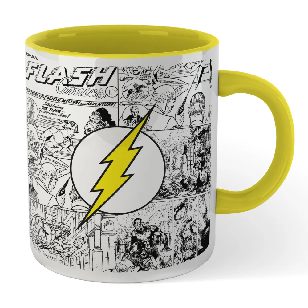 The Flash Comic Tasse - Gelb Bild 1