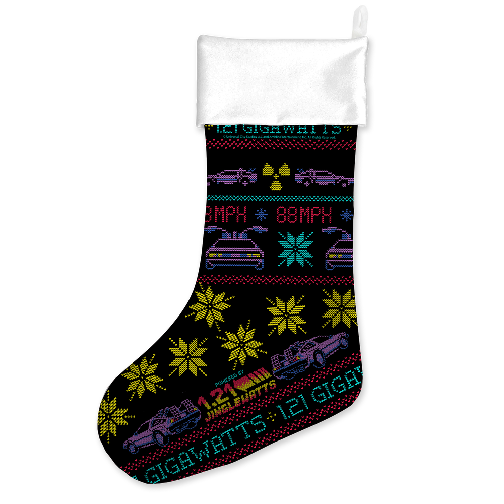Back to The Future 1.21 Gigawatts Stocking Christmas Stocking Bild 1