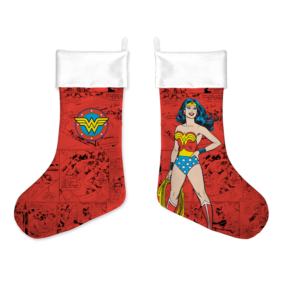 Wonder Woman Comic Christmas Stocking Bild 1