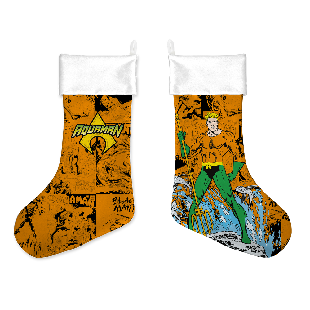 Aquaman Comic Christmas Stocking Bild 1