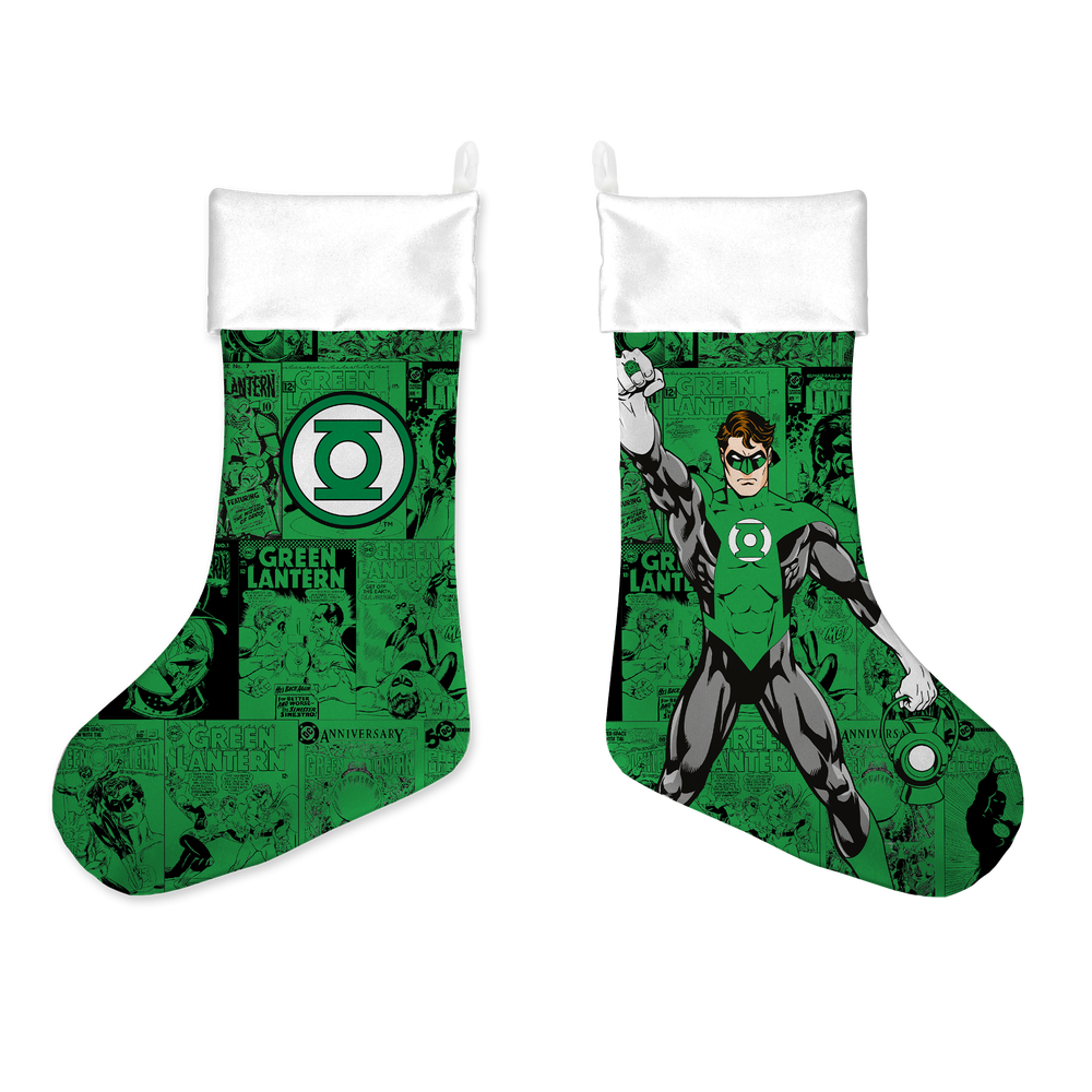 Green Lantern Comic Christmas Stocking Bild 1